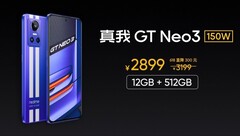 Il nuovo top di gamma GT Neo 3. (Fonte: Realme)