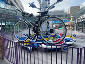 Una bicicletta che va in bicicletta da sola? (Fonte: YouTube)