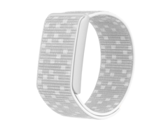L&#039;Amazfit Helio Strap sarà disponibile anche nei colori bianco/grigio (sopra) e grigio/nero. (Fonte: Amazfit)