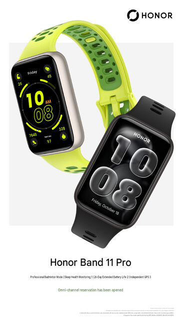 Teaser di Honor Band 11 Pro (traduzione automatica)