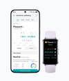 Il Huawei Band 10 dispone di un'applicazione per il benessere emotivo. (Fonte: Huawei)