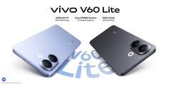 Vivo V60 Lite 4G è disponibile nei colori blu e nero (Fonte: Vivo)