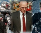 Gli studi dietro Crysis, Hitman e Just Cause sono i favoriti per le presunte acquisizioni di Microsoft. (Fonte immagine: Crytek/IO/Avalanche - modificato)