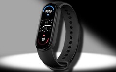 L&#039;activity tracker Mi Band 6 è ora dotato di una comoda torcia. (Fonte immagine: Xiaomi/Blender - modificato)