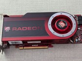 Una GPU ATI Radeon HD 4870 nella foto