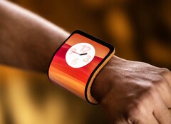 Motorola ha sviluppato un concept di smartphone che può fungere da smartwatch. (Fonte: Lenovo)