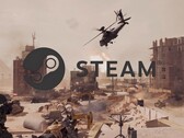 Immagine del trailer di lancio di Battlefield 6 con il logo di Steam (Fonte immagine: screenshot, Battlefield YouTube con modifiche)