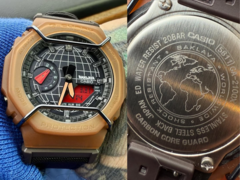 Il nuovo orologio Casio G-Shock x Action Bronson collab dovrebbe essere dotato di una struttura di protezione con nucleo in carbonio, resistenza all'acqua a 20 bar e resistenza agli urti. (Fonte immagine: @bambambaklava su Instagram)