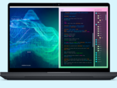 Secondo Dell, la scheda Qualcomm AI-100 Inference è dotata di 32 core AI e 64 GB di memoria LPDDR4x. Nella foto - Un computer portatile Dell con una finestra di codifica sul lato destro dello schermo. (Fonte immagine: Dell)