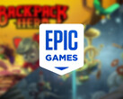 Figment e Backpack Hero sono due giochi per PC gratuiti di prossima uscita. Nella foto: i poster modificati dei due titoli. (Fonte: Epic Games Store)