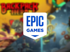 Figment e Backpack Hero sono due giochi per PC gratuiti di prossima uscita. Nella foto: i poster modificati dei due titoli. (Fonte: Epic Games Store)