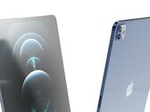 Il refresh dell'iPad Pro del 2021 assomiglierà molto agli attuali tablets premium di Apple. (Fonte: Pigtou & @xleaks7)