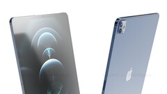 Il refresh dell'iPad Pro del 2021 assomiglierà molto agli attuali tablets premium di Apple. (Fonte: Pigtou & @xleaks7)