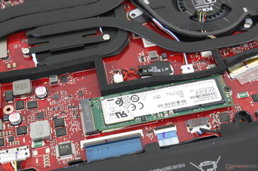 Il sistema supporta fino a due SSD M.2 in configurazione RAID 0