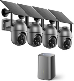 Il sistema di telecamere solari di sicurezza Sehmua CK14S è dotato di resistenza all'acqua IP65 (fonte: Sehmua)