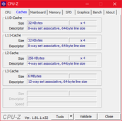 CPU-Z Caches