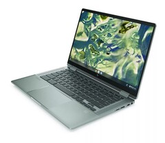 HP ha aggiornato la sua gamma da 14 pollici Chromebook x360 con silicio Intel di 11a generazione. (Immagine: HP)