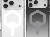 Le custodie per iPhone 17 serie Pro di UAG(?). (Fonte immagine: @evleaks via X)