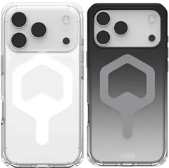 Le custodie per iPhone 17 serie Pro di UAG(?). (Fonte immagine: @evleaks via X)