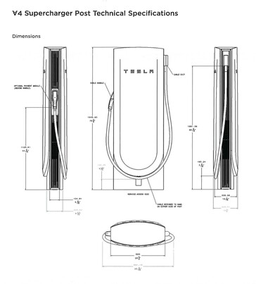 Dimensioni del Supercaricatore Tesla V4