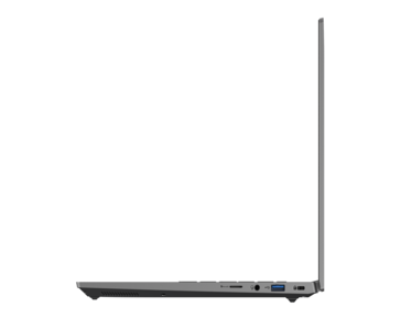 Porte di Acer Swift X 14 sulla destra. (Fonte immagine: Acer)