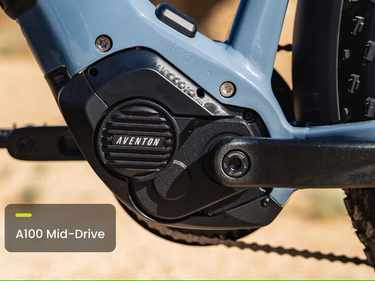 La e-bike Aventon Aventure M è equipaggiata con il nuovo motore Aventon A100 da 750 W con 100 Nm di coppia (fonte: Aventon)