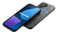 Il Fairphone 5 nella sua veste traslucida. (Fonte: Android Authority)