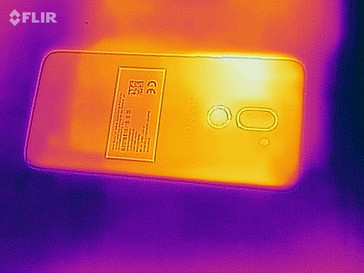 Distribuzione del calore - lato posteriore