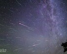 Un'immagine delle Perseidi sopra la Cina (Fonte: Xiang Zhan e Planetario di Pechino)