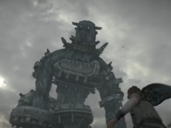 Uno screengrab del trailer E3 di Shadow of the Colossus 2017 (fonte: PlayStation YT)