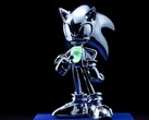 Foto della statuetta DNA dedicata al 35° anniversario di Sonic