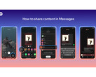 Un'immagine promozionale della nuova funzione di messaggistica di Spotify che spiega come utilizzarla. (Fonte immagine: Spotify)