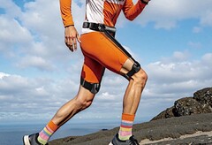 L'esoscheletro Vigx π6 aiuta a sollevare la gamba a livello delle cosce per ridurre lo sforzo di camminare e correre. (Fonte: Vigx)