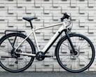 La bicicletta elettrica Decathlon Elops LD500E ha un'autonomia di assistenza fino a 115 km (~71 miglia). (Fonte: Decathlon)