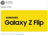 Samsung Galaxy Z Flip: spunta il primo poster promozionale