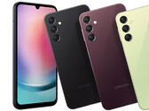 Il Galaxy A24 4G e il Galaxy A25 5G sembrano identici, nella foto precedente. (Fonte: Samsung)