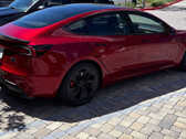 Tesla Model 3 Ludicrous a Malibu (immagine: BooDev/X)