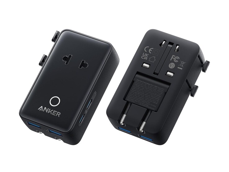 L'adattatore da viaggio Anker Nano (5-in-1, 20W) (versione UE)