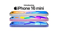 Un video rendering di quello che potrebbe essere l'iPhone 16 Mini. (Fonte immagine: @asherdipps)