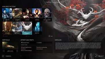 Nella foto: Una schermata di gioco di ENDLESS Space 2.