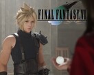 Striscione di Final Fantasy 7 con Cloud (Fonte: Square Enix con modifiche)