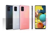Le colorazioni attese per A51 5G (Image Source: GSMArena)