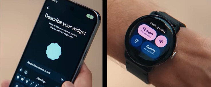 Gemini Intelligence per Android può creare widget personalizzati da descrizioni vocali.