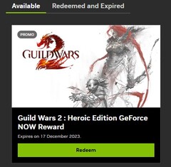 Guild Wars 2: Heroic Edition è ora una ricompensa di GeForce Now (Fonte: Own)