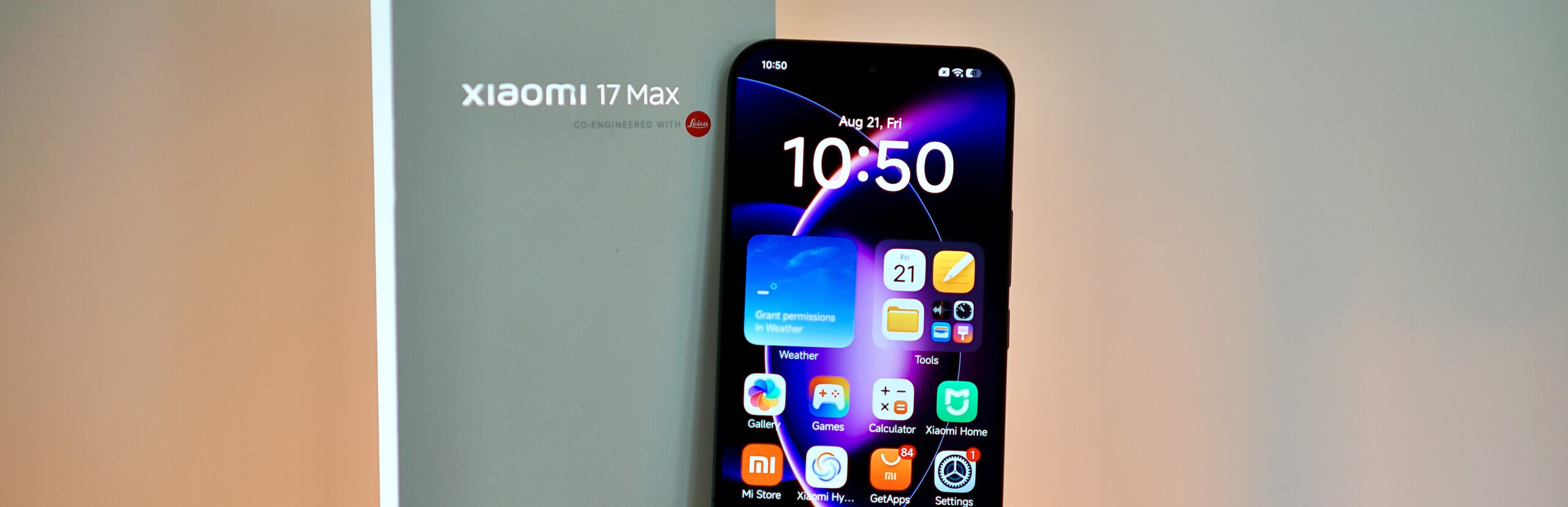 In fase di recensione: Xiaomi 17 Max.