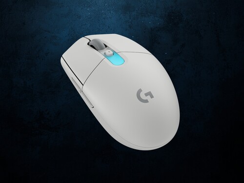Mouse da gioco Logitech G305 X Superlight, nella versione bianca
