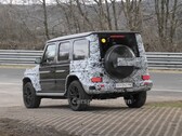 La Mercedes EQG non è stata in grado di completare il suo ultimo stress test sulla famigerata Nordschleife (Foto: Carspotter Jeroen)