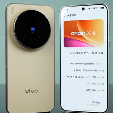 Il Vivo X300 Pro. (Fonte: New Evaluation Technology)