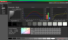 Scala di grigi prima della calibrazione