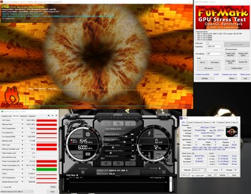 Stress test con Furmark (PT 100%)